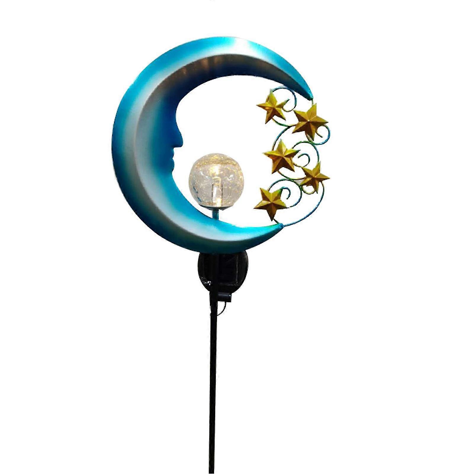 Have Solar Light Udendørs Metal Flame Shape Lamp Vandtæt smedelampe til