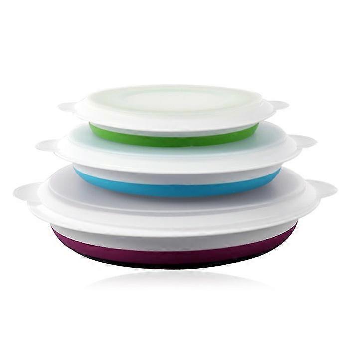 Collapsible Sealed Storage Bowls For Traveling