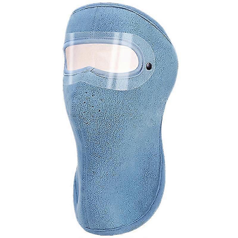 フリースフルフェイスマスク、アイシールド付き防寒地スキーマスクキャップ防風ネックウォーマーサーマルウィンターギア屋外用