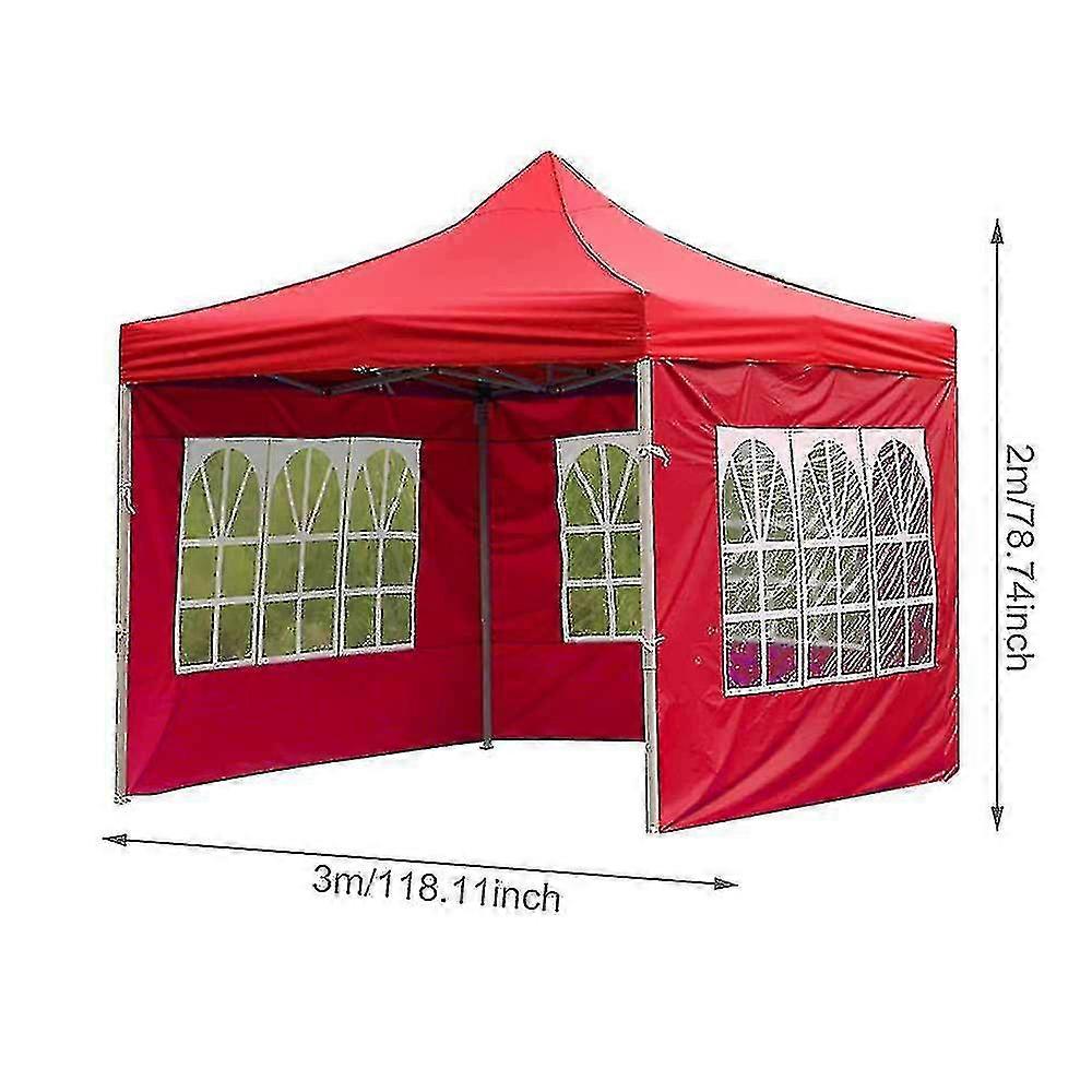 7x7 Ft Outdoor Canopy Tent - Waterproof Party Tent With Oxford Fabric For Markets, Weddings, Camping, BBQ