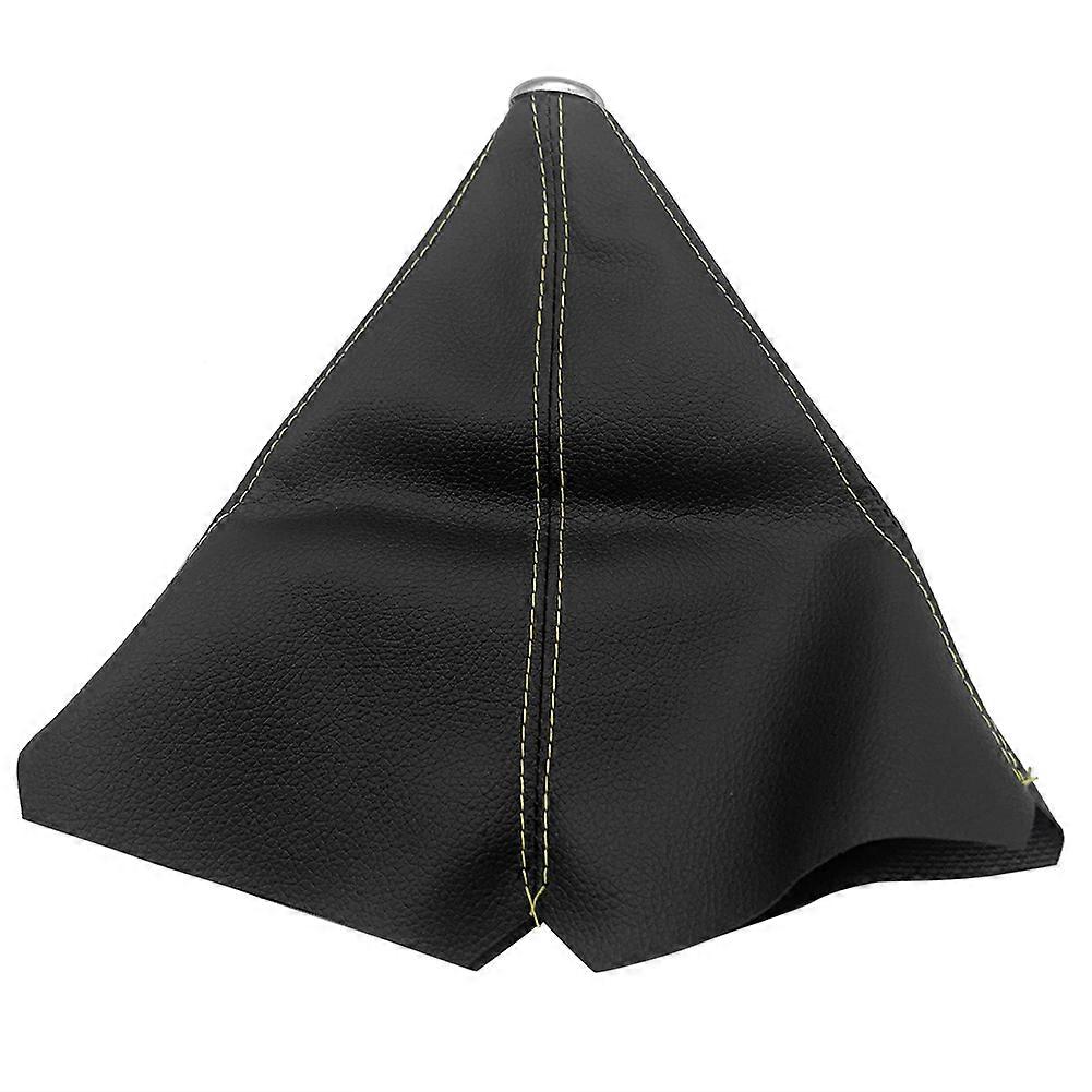 5 Speed Gear Shift Knob Shifter Boot Excellent ABS Plastics Lever Stick Boot Cover for Peugeot 307 207 406 Citroen C3 C4 C5 Part-Black Shift Collar