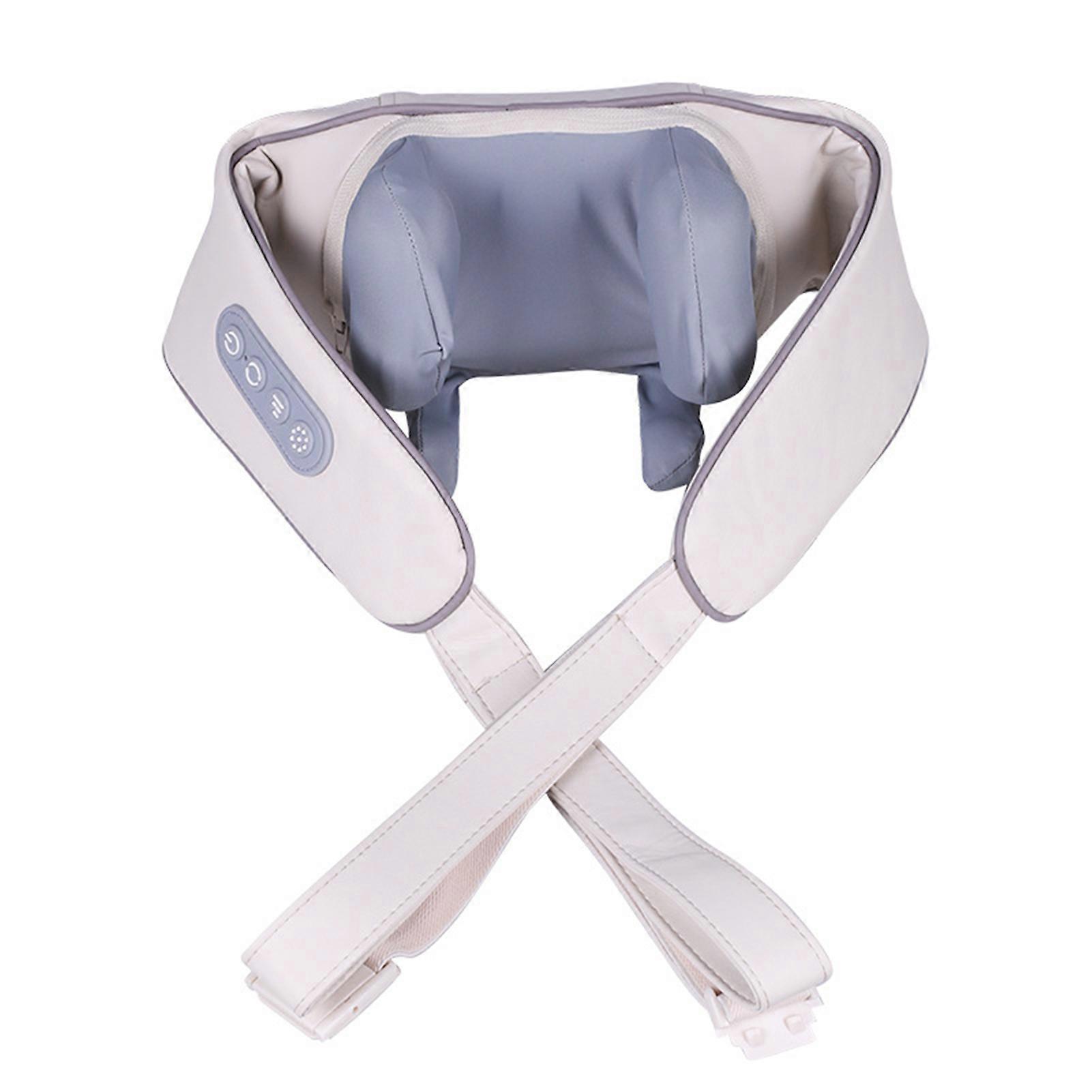 Hot Compress Cordless Electric Neck Massager Multi-Purpose Adjustables Modes Massager for Women Men Elder