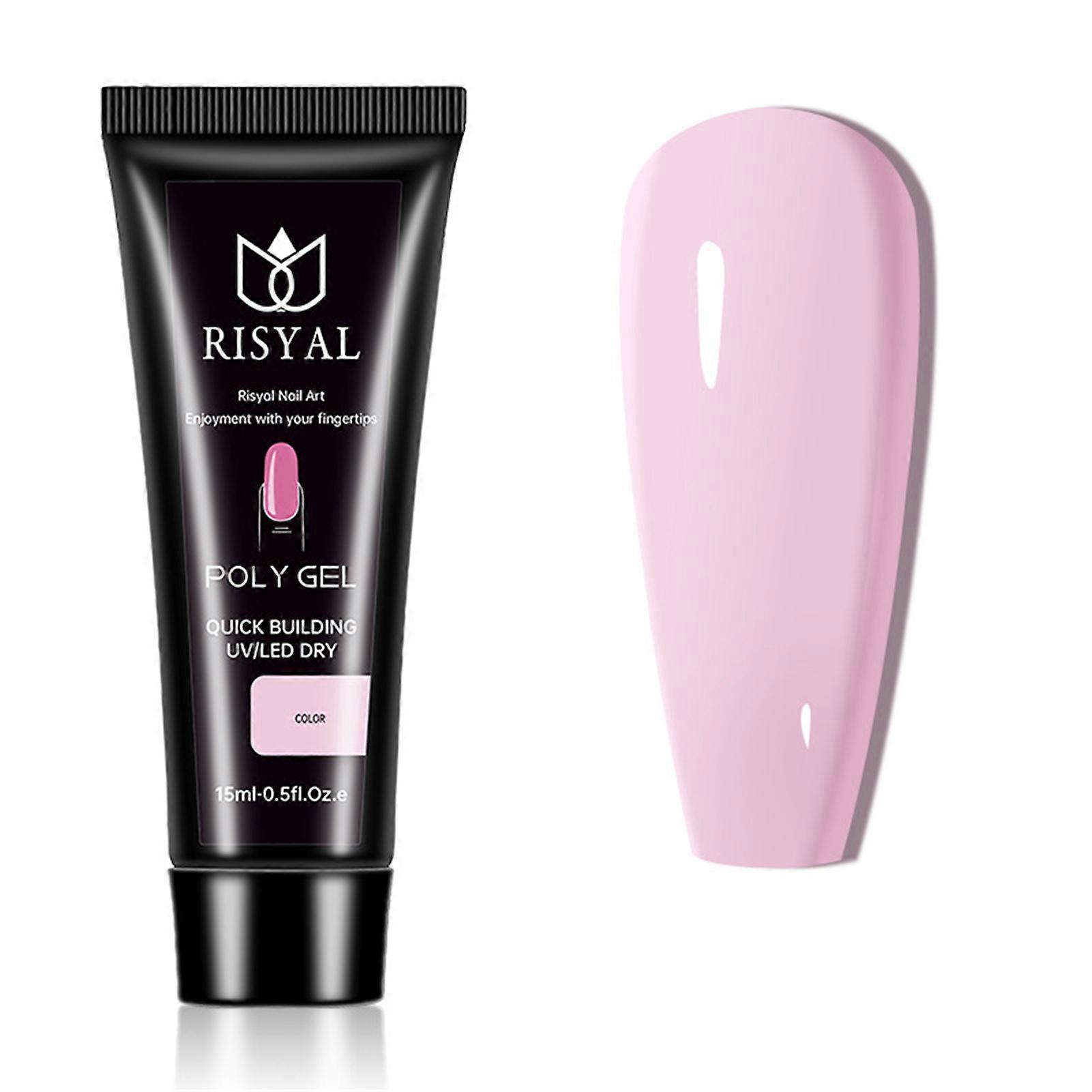 15ml Nails Poly Eetension Gel Lengthening Short Nails Manicure Tool for Manicure Beginner