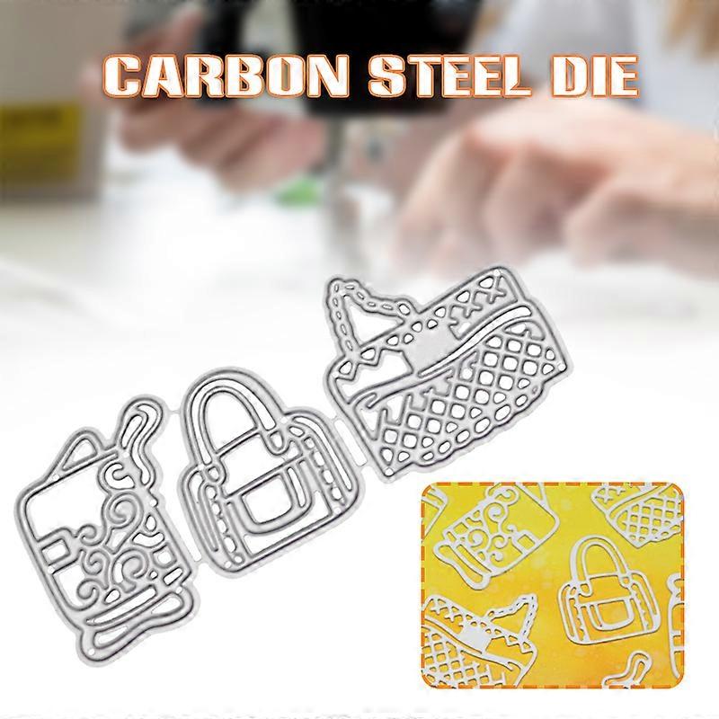 Clutch Bag Cutting Dies for DIY Shoulder Bag Carbon Steel Cutting Mold Embossing Tool for Cloth