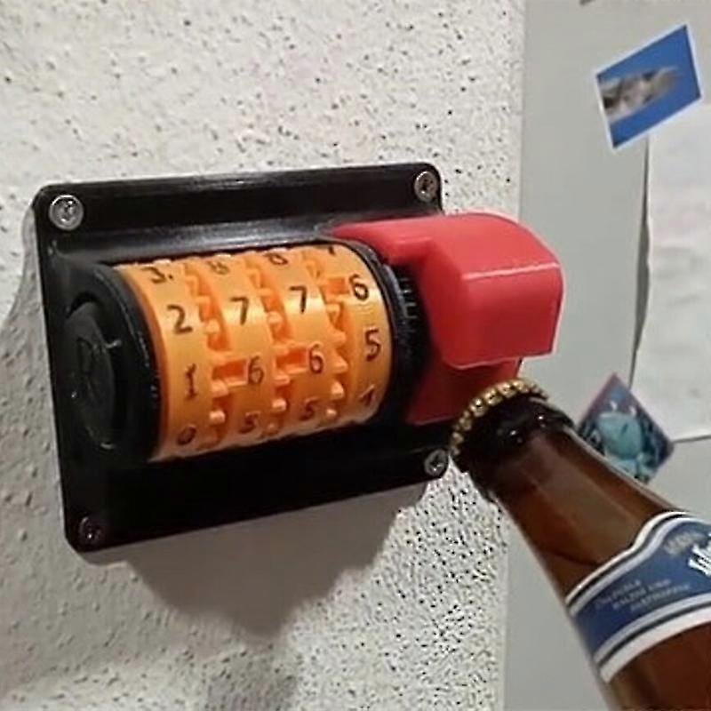 فتاحة زجاجة عداد البيرة ، فتاحة الإبداعية المثبتة على الحائط ، فتاحة قبعة صودا البيرة للمطبخ