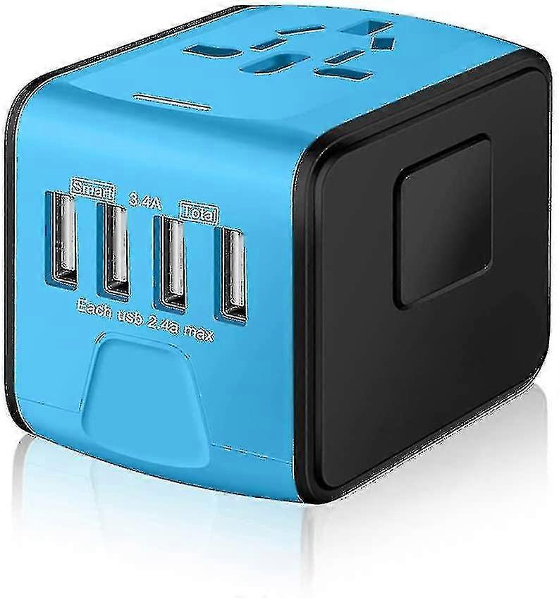 Travel Adapter With ( And B) Tw