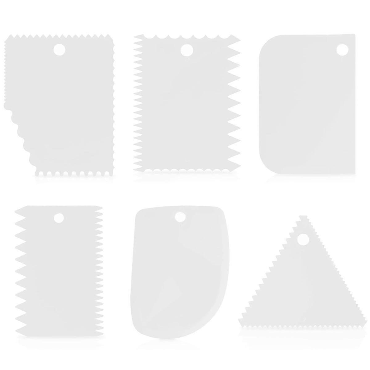 6 Pcs Plastic Clay-, Pottery Tools Plastic Clay- Set Carved Soft Clay Sculpture Knife Clay Scrapers