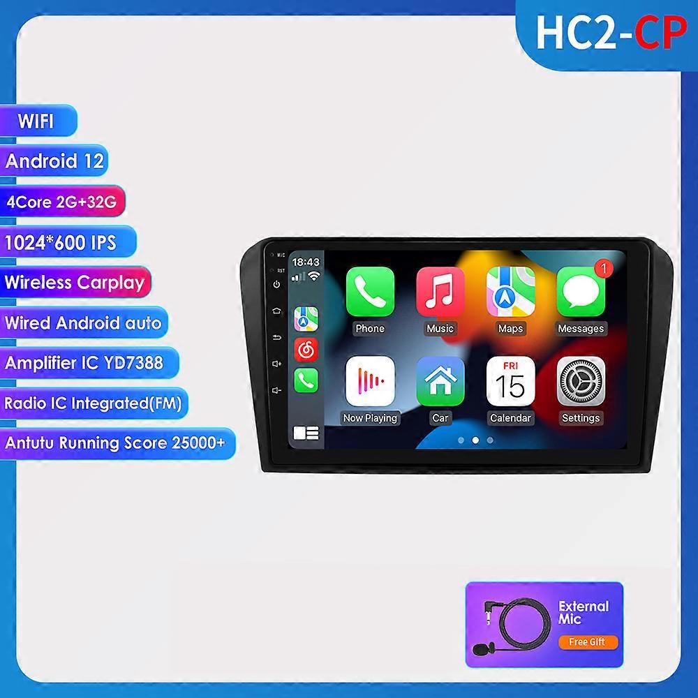 2din Android 12 Car radio For Mazda 3 2004-2007 2008 2009 Multimedia Video player 7862 8core GPS Auto Stereo Navigation Carplay