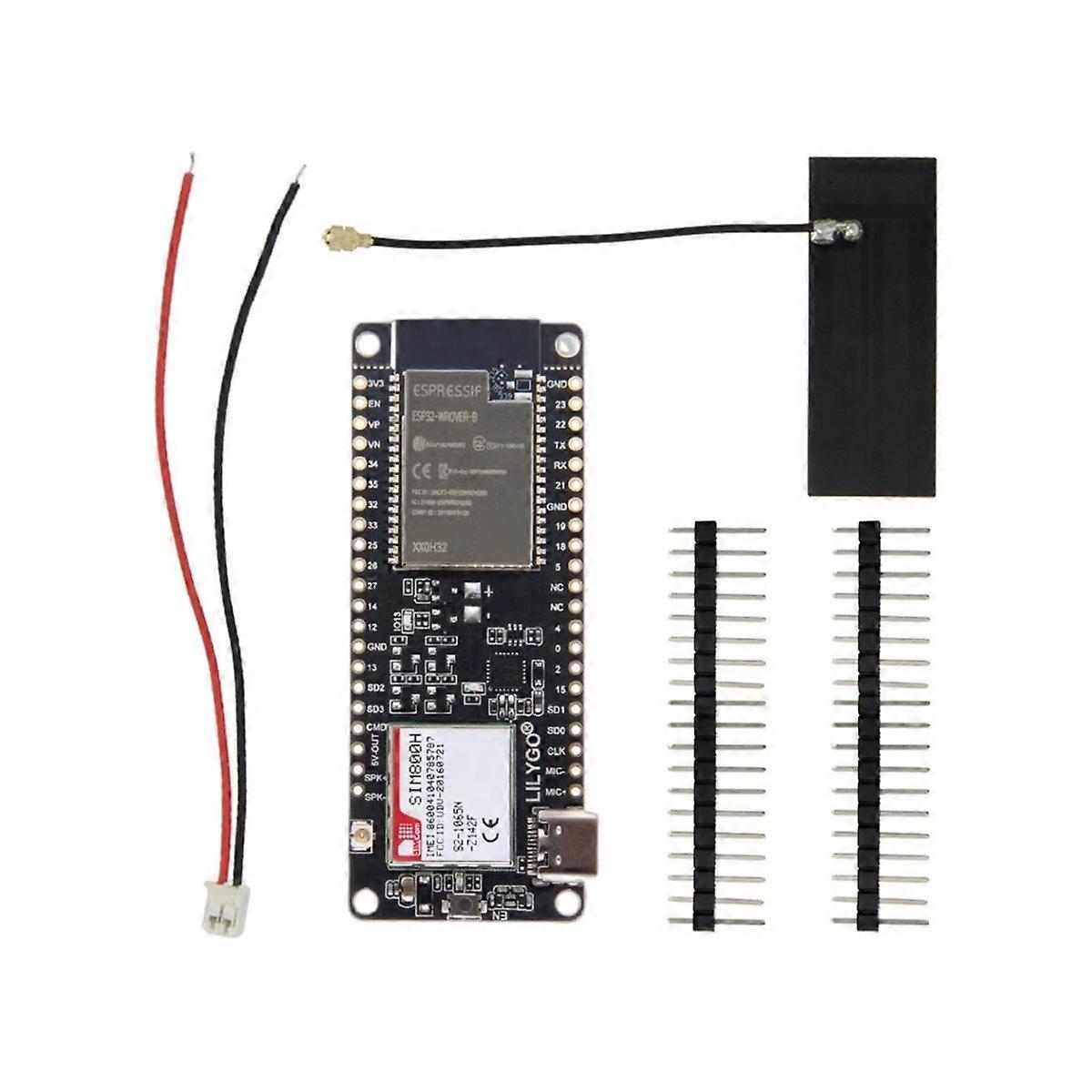 T-Call V1.4 ESP32 WI-FI+BT+BLE MCU Module GPRS Antenna ESP32-WROVER-B SImmodule SIM Card Slot