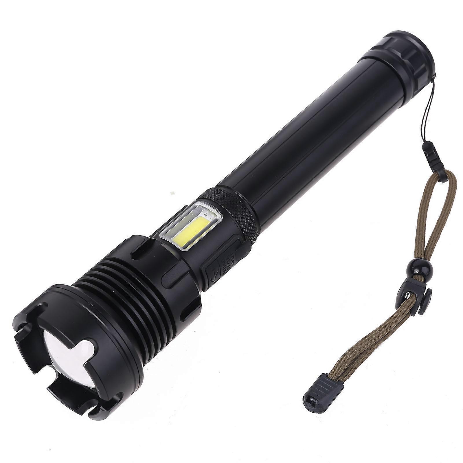 Metal Material Bright Flashlights Strong Light Focusing LED Flashlights
