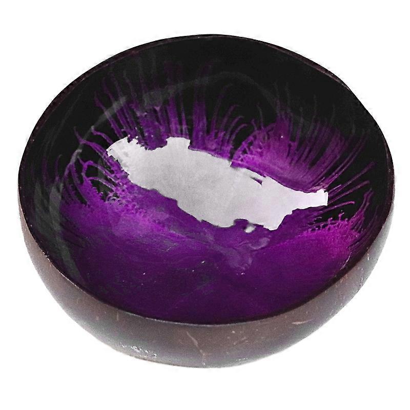 Key Storage Tray Coconut Bowl Shell Home Decoration Salad Container Handicraft