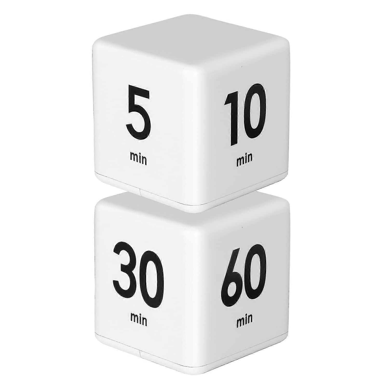 Digital Kitchen Timer With Large Numbers, Cube Kids Timer With Lcd Display & Loud Alarm