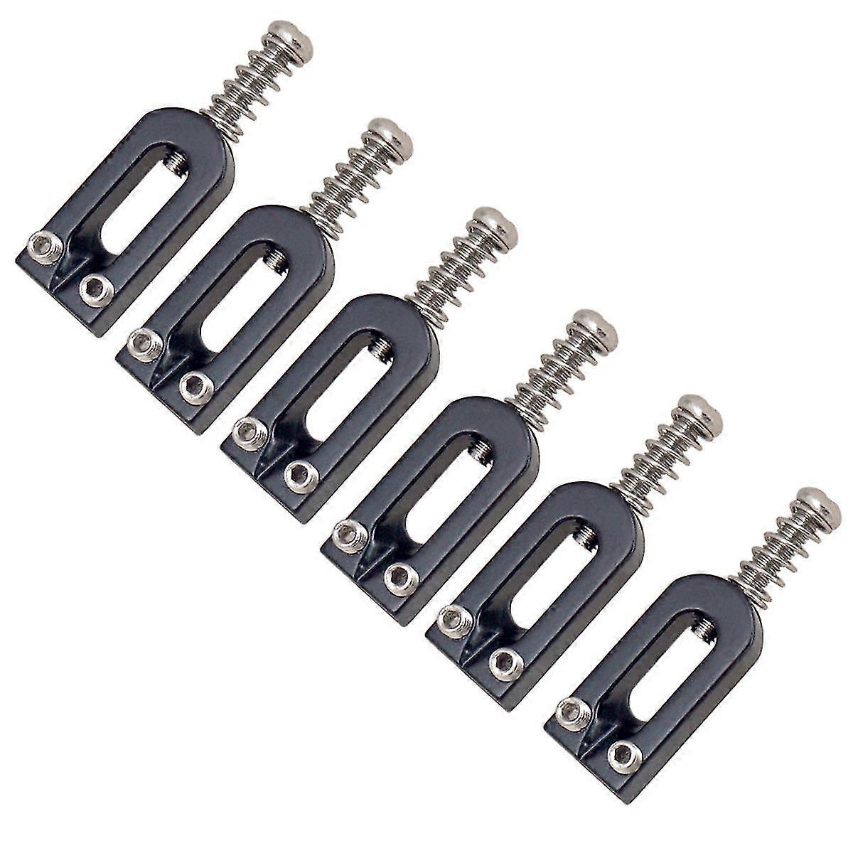 6 Pcs Metal U-sd Guitar Brid Ball R String Tremolo Brid Piece S For E