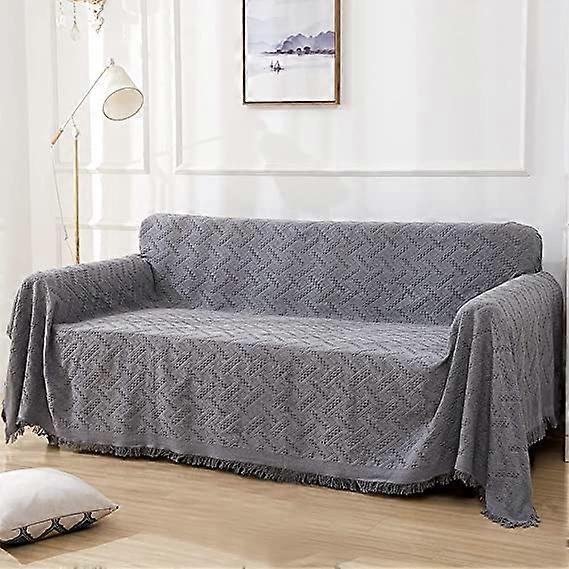 1pc Geometrical Sofa Cover 230*275cm, Couch