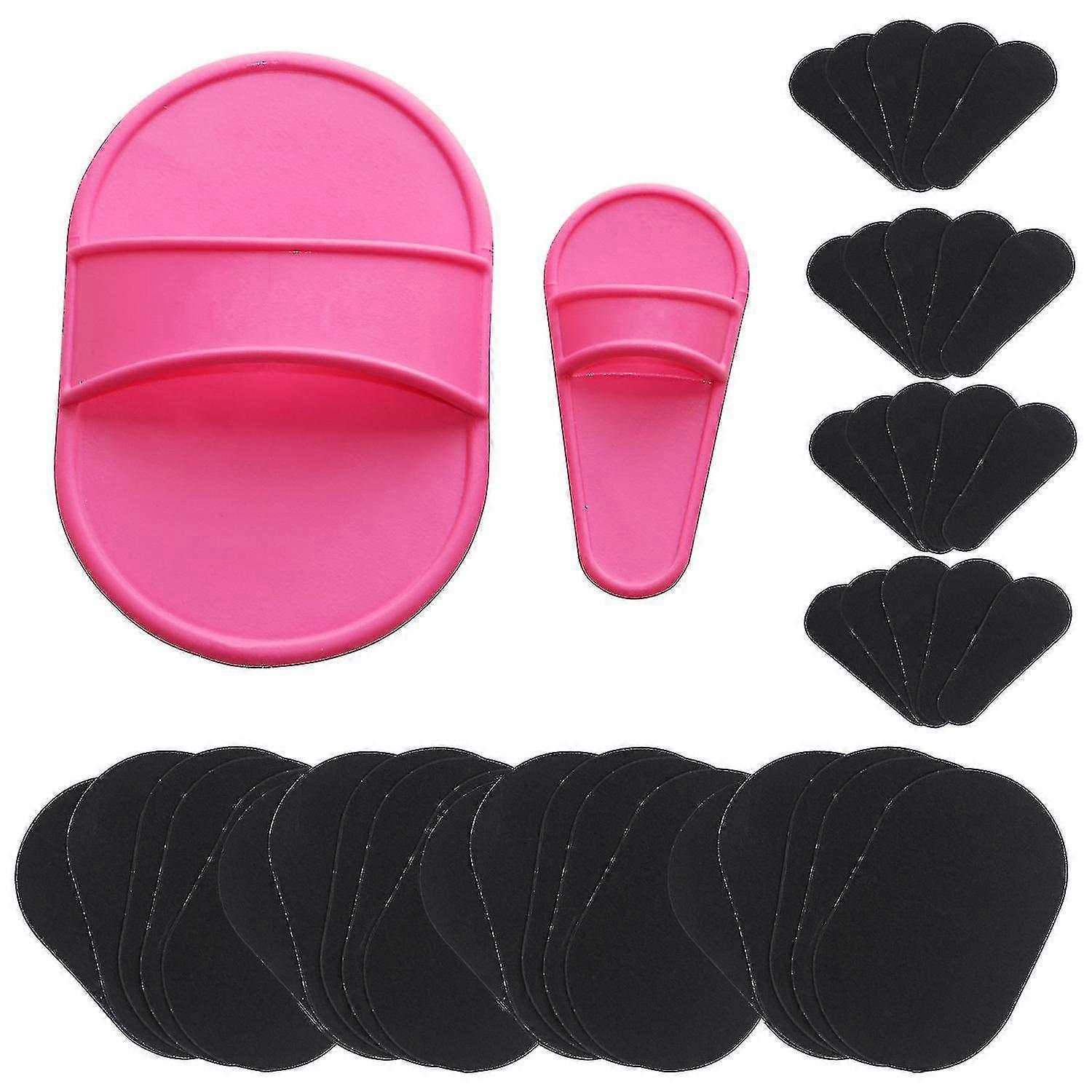 Peeling Epilasyon 40 Pad Set Bacaklarda Pürüzsüz Cilt için Kol Yüz Üst Dudak Saç Çıkarıcı