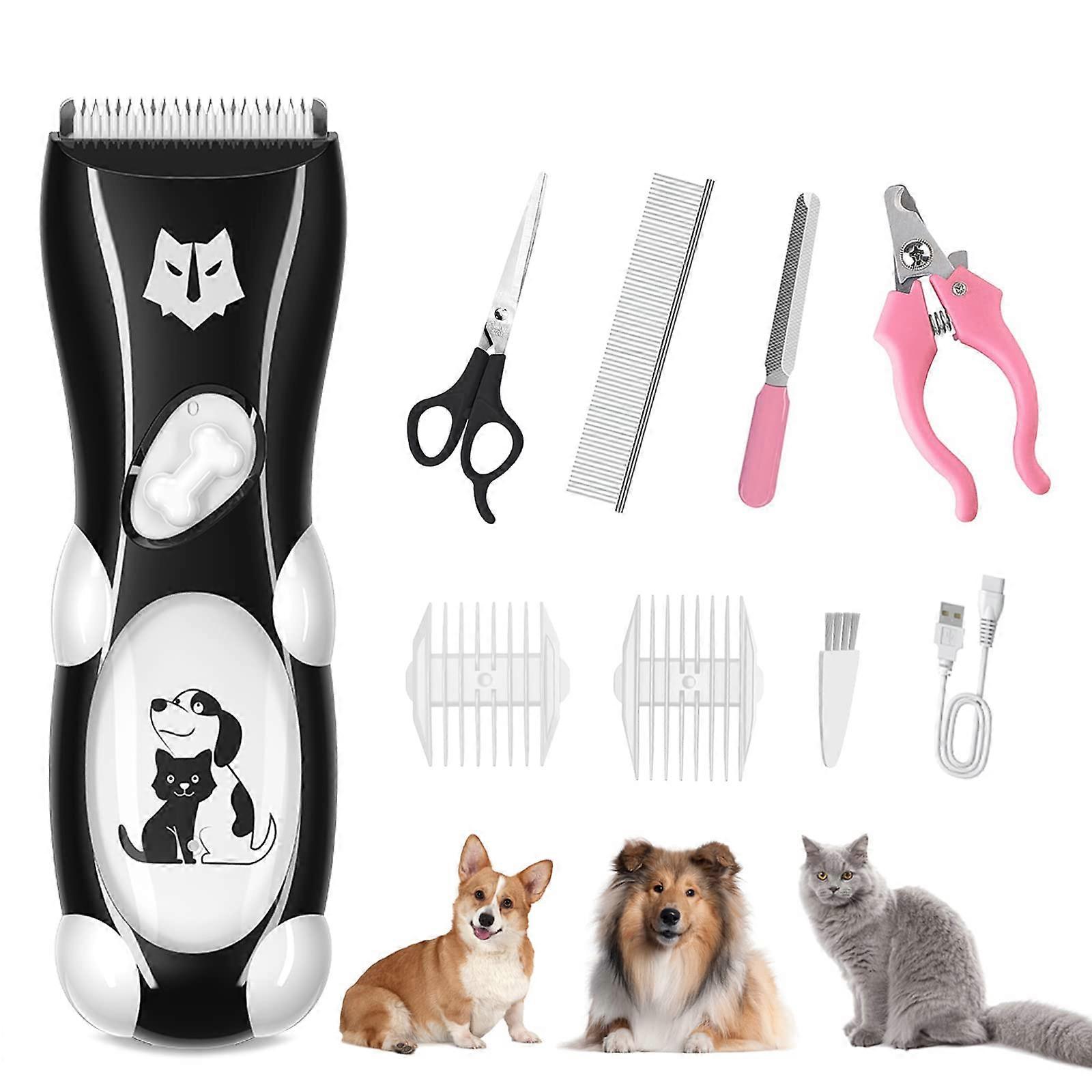 Powerful Electrict Handy Pet Hair Shaver Kits, USB Chargeable