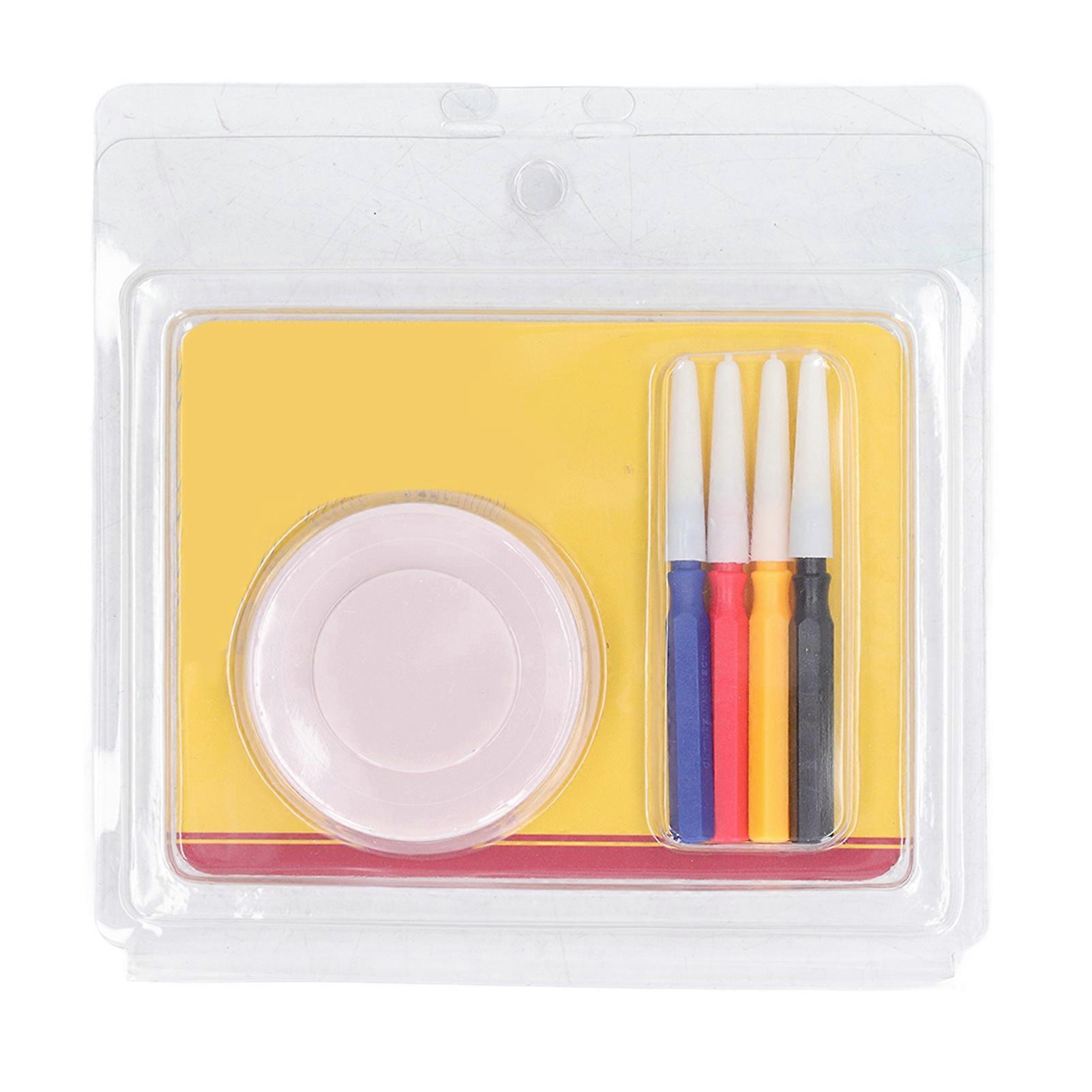 Ensemble de goupilles de tasse d’huile de montre Opération simple Taille compacte Portable Montre Huileur Stylo Réparation Kit d’entretien