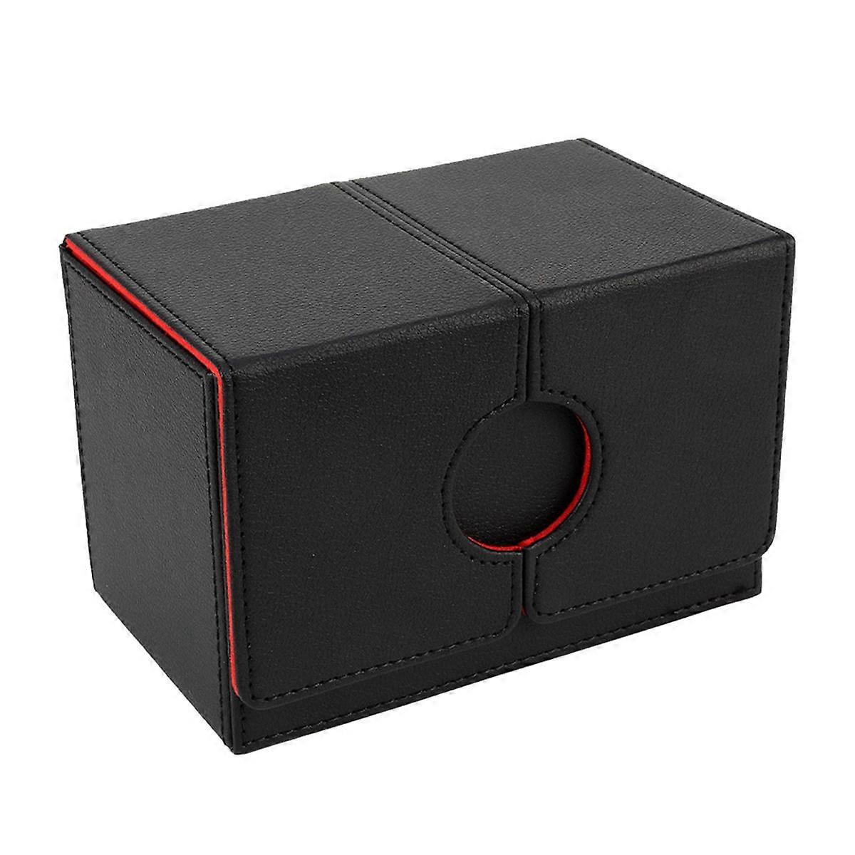 Card Case Card Deck Case for Trading Cards Magnetic Card Storage Box Top Side-Loading Deck Case