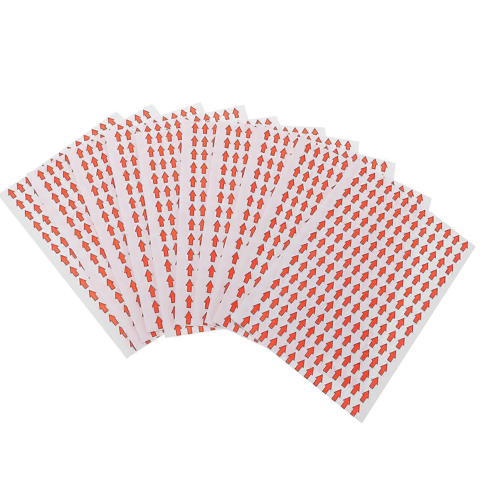1000pcs Arrow Stickers Direction Stickers Useful Indicator Tags Labels Stickers