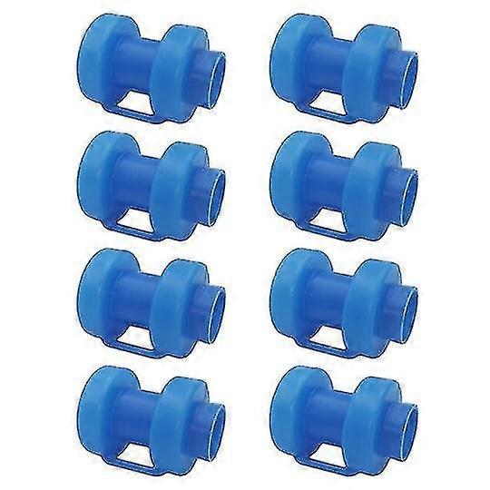 8 Trampoline Post End Caps For Trampoline Posts 25mm, Extra Strong, Weatherproof End Caps, Safety Net Replacement Parts