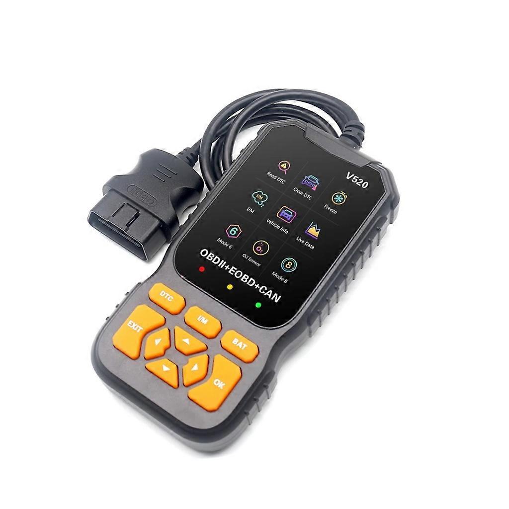 Lecteur de code d’erreur du moteur Outil de diagnostic Test de batterie Prise en charge multilingue