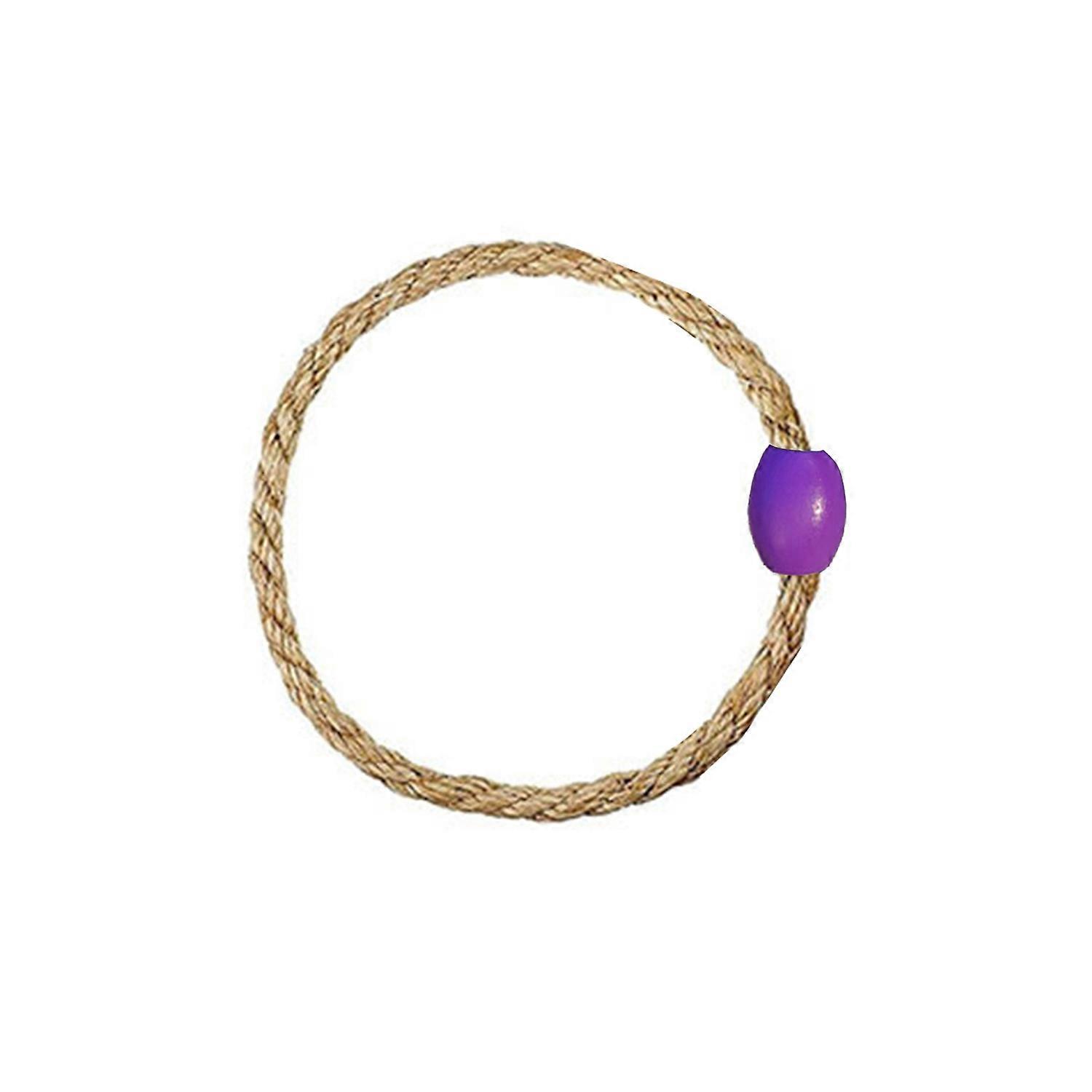 Outdoor Hemp Rope Ring Toss Set Stimulate Potential Teamwork Spirit Promote Coordination Game Safe