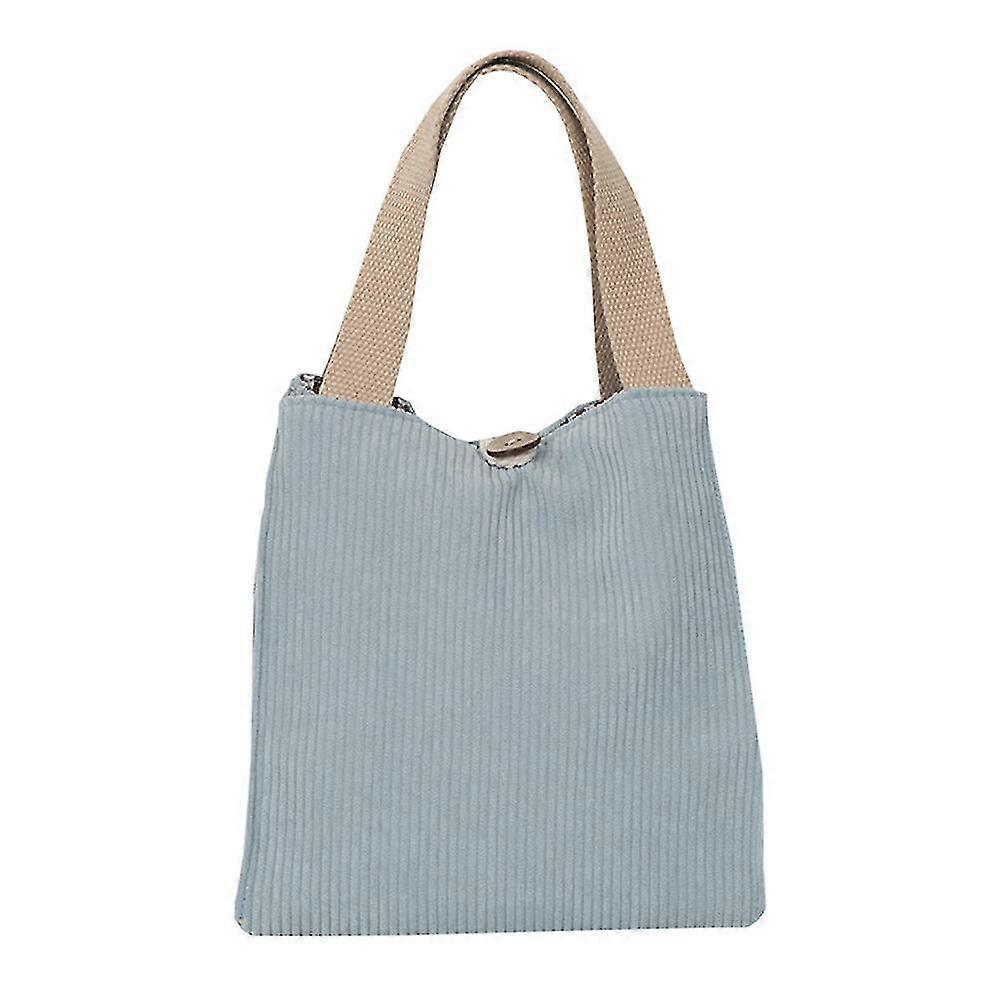 1pc Creative Lunch Box Tote Bag Practical Bento Lunch Bag Solid Color Bag