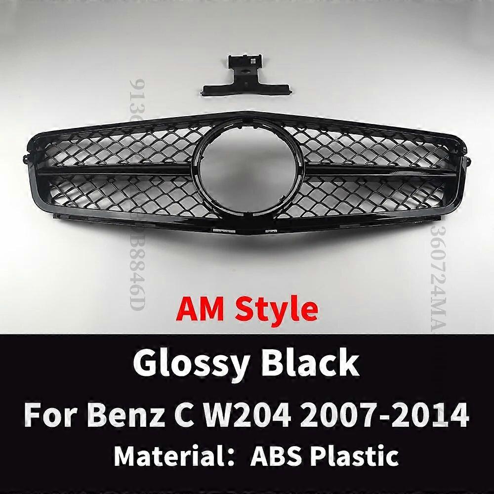 الكمال مباراة الجبهة المصد مصبغة هود شواء لمرسيدس بنز C W204 C43 2007-2014 C180 C200 C250 C300 AMG GT الماس ضبط