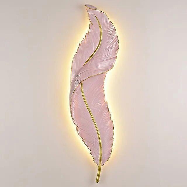 Moderna nordiska lyxiga LED-vägglampor för sovrum vardagsrum fjäder sänglampetter inomhusbelysningsarmaturer heminredning