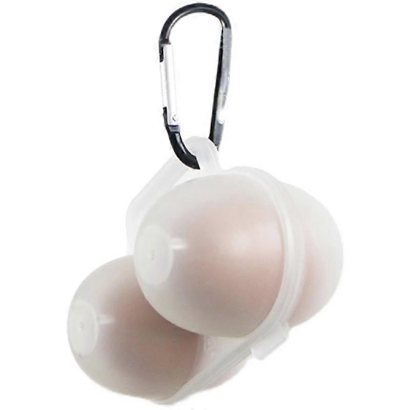 Plastic Egg Tray Outdoor Camping Picnic Egg Box Shockproof Egg Box (can hold 2 eggs)