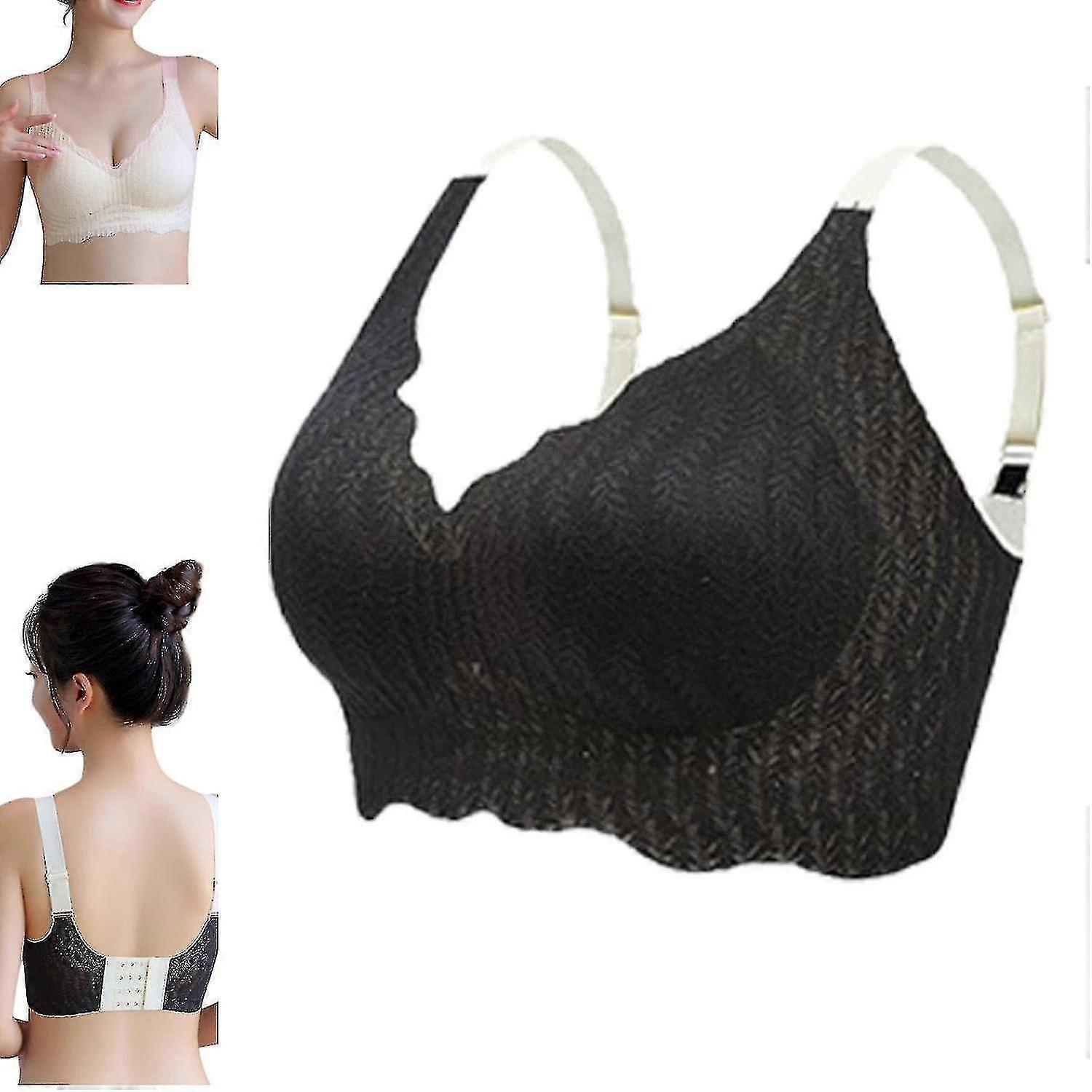 Biustonosz modelujący żel galaretki, biustonosz korygujący postawę, biustonosz zapobiegający obwisłemu biustowi, miękkie wsparcie Seamless Comforta-Discount Xixi