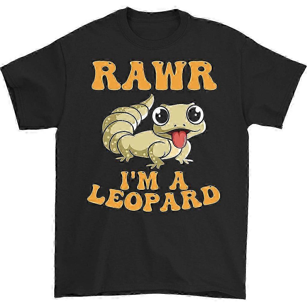 Rawr I'm A Leopard Crew Neck T-Shirt