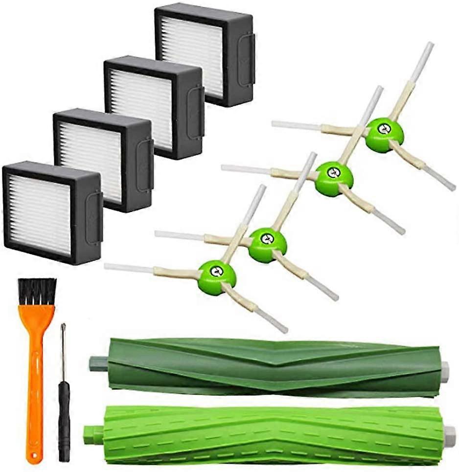 Fong Replacement Accessory Set for iRobot Roomba i7, i7+ / i7 Plus, E5, E6, E7 Series Filters and Brushes, i & e Series Roomba Accessory Replacement K