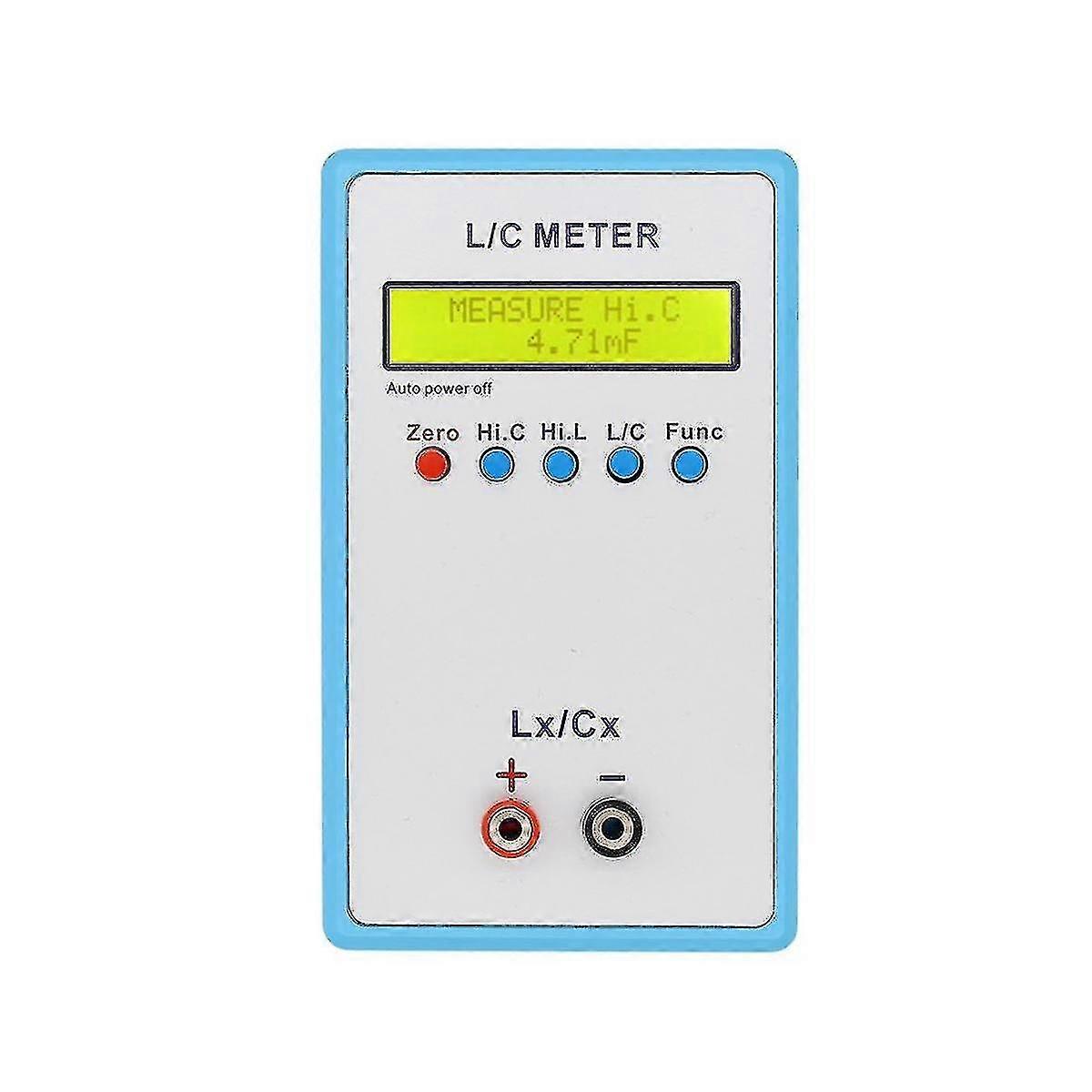 Lc-200a Handheld Inductor&capacitor Digital Lcd Capacitance Inductance Meter Lc Meter 1pf-100mf 1uh