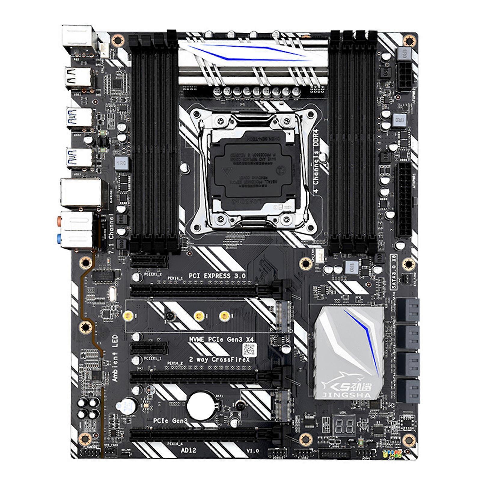 X99 コンピュータ マザーボード LGA 2011 V3/V4 8xDDR4 256GB M.2 WIFI 4x PCI のサポート
