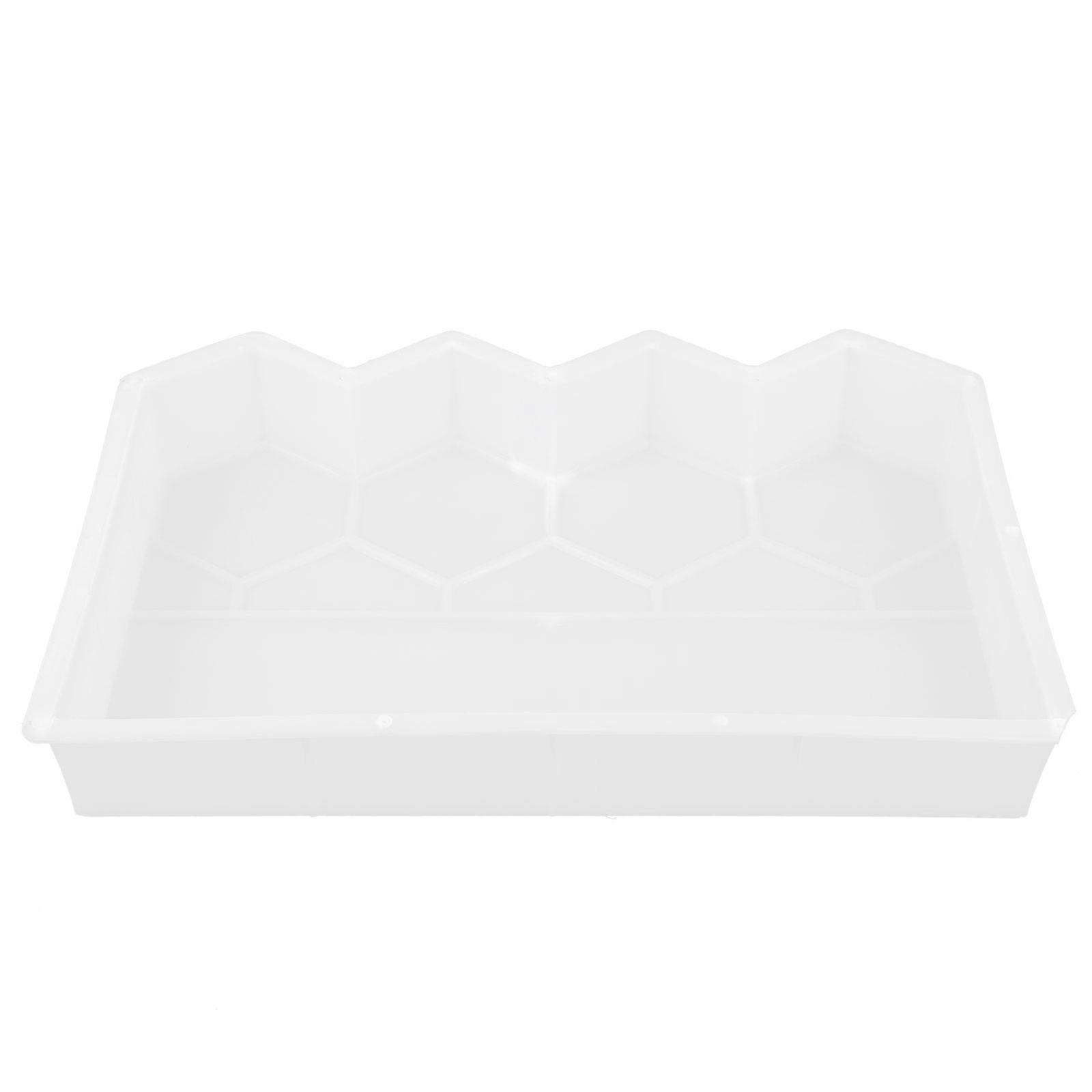 1pc Plastic Brick Mold Reusable Fence Maker Mold Practical Concrete Cement Mold