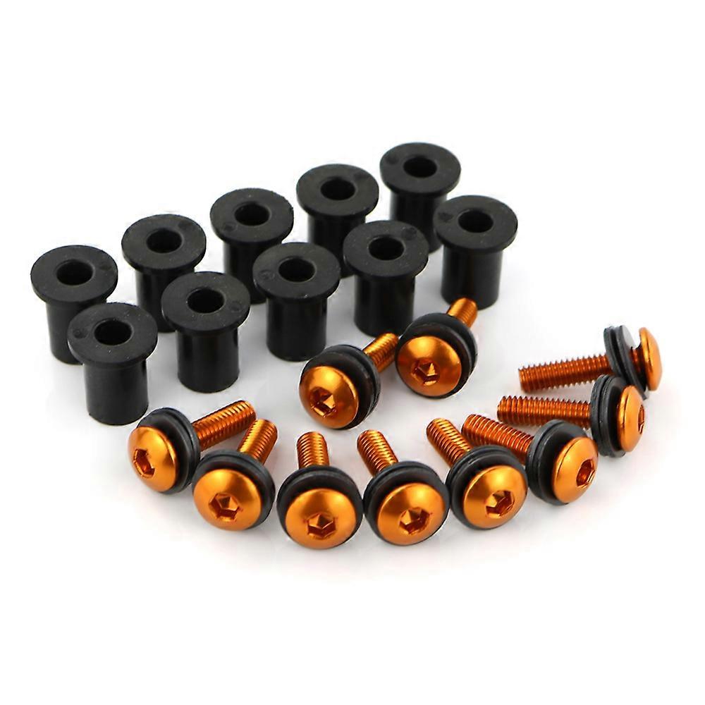 For BMW Ducati Aprilia M4*16 Universal Motorcycle Accessories Windscreen Windshield Wind Deflectors Bolt Kit Screw Aluminum