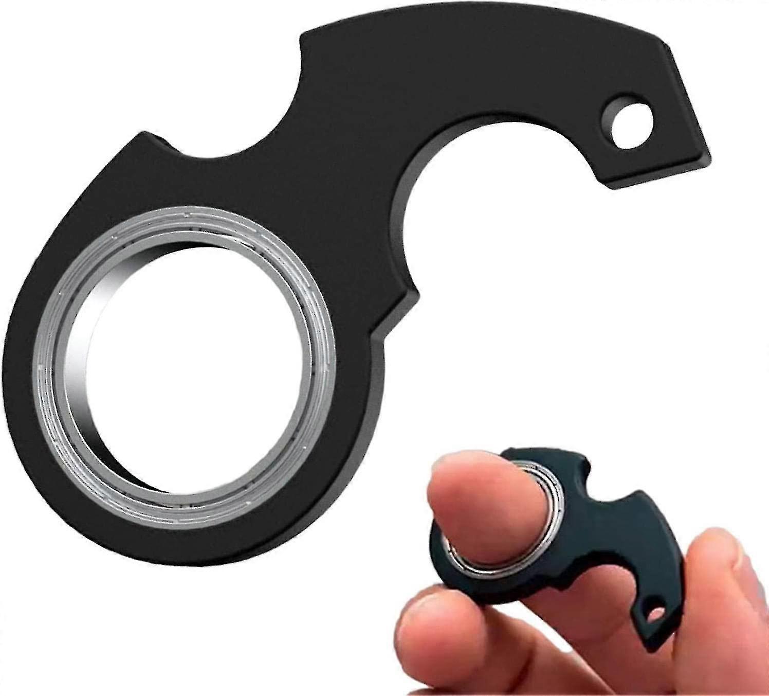 Porte-clés Spinner Fidget Ring Toy, Key Spinner, Porte-clés tournant, Porte-clés Fidget, Jouets sensoriels Fidgets Jouets squishy
