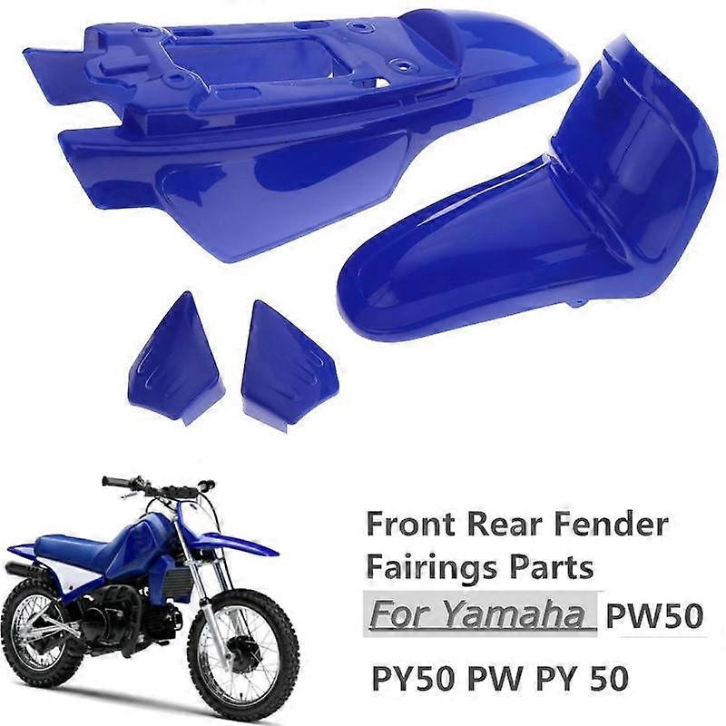 Plastic Front Rear Fender Fairings Parts Kit For Yamaha PW50 PY50 PW PY 50