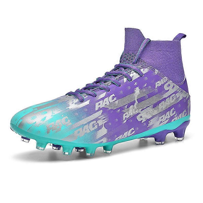 Mens Soccer Cleats Shoes Youth Breathable Athletics Football Boots