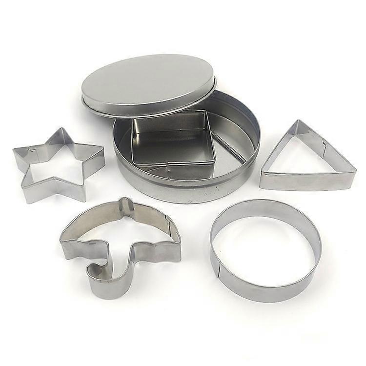 2Pcs Squid Game Cookie Cutter Mold, Set of 7 Squid Game Cutters, Round/Heart-Shaped/Star-Shaped/Umbrella Cookie Cutter Mold