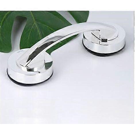 1 Stück Badewannen-Duschgriff, Saugnapf-Sicherheitsgriff, Badezimmergriff, Duschgriff, kein Bohrgriff (m)