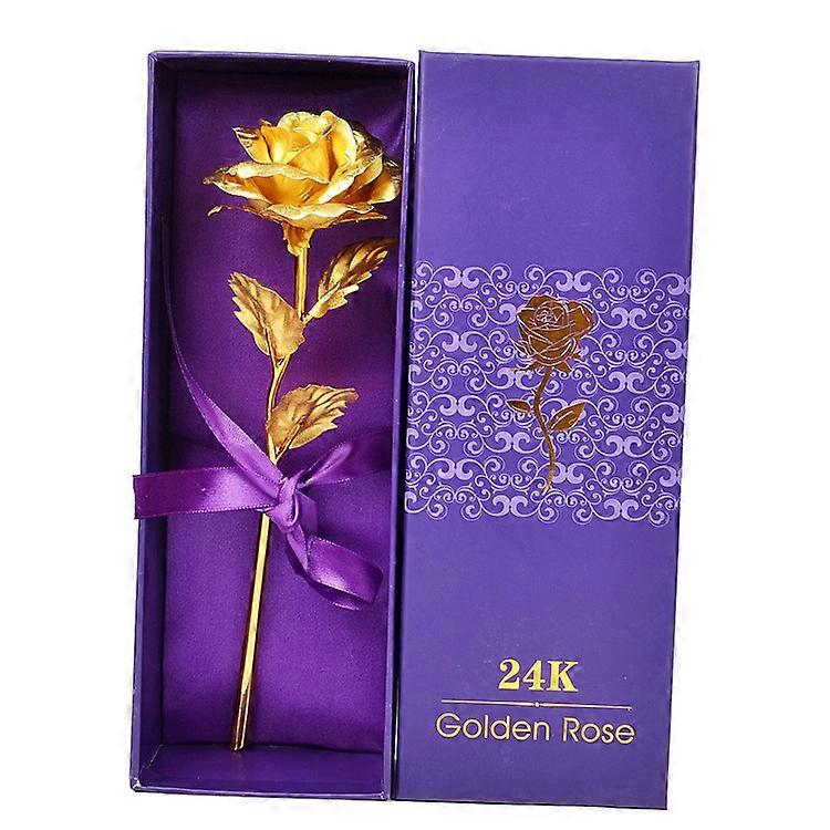 Gold Eternity Rose In Gift Box