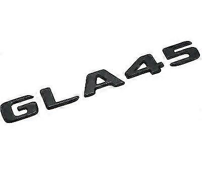 מאט שחור gla45 אות מכונית מספר סמל תג אתחול אחורי עבור מרצדס בנץ