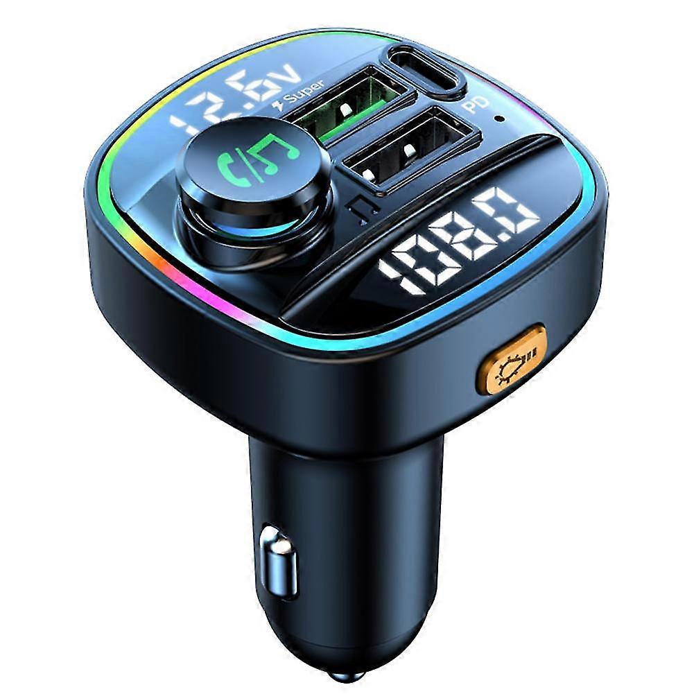 Car Bluetooth-compatible Mp3 Player Audios Receiver With Fast Charging Fuction