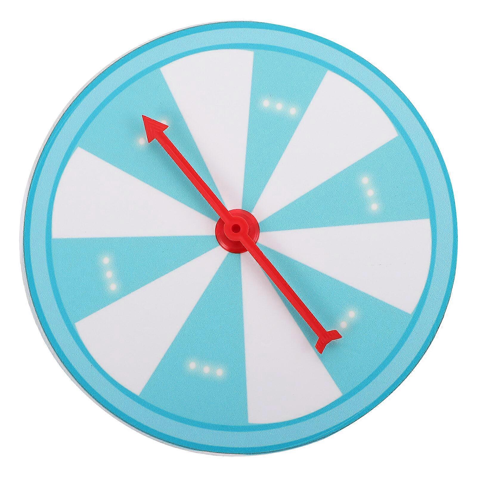 1pc Tocadiscos Editable Lottery Wheel Fun Creative Prize Wheel Party Prop