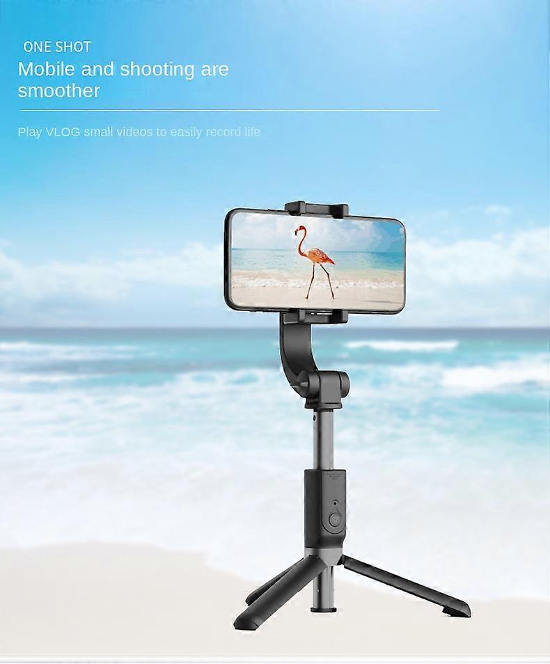 S1 single axis pan tilt stabilizer Bluetooth self timer anti shake stabilizer retractable tripod live broadcast artifact phone