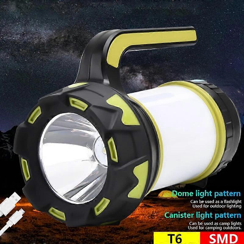 Most Powerful LED Camping Light Waterproof Work Light USB Rechargeable Searchlight Spotlight Portable Emergency Light