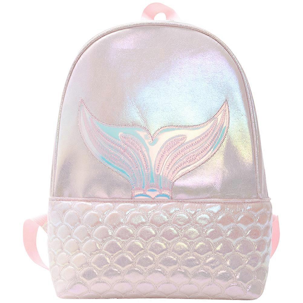 School Backpack Girls Mermaid Backpack Elementary School Backpack with Adjustable Straps