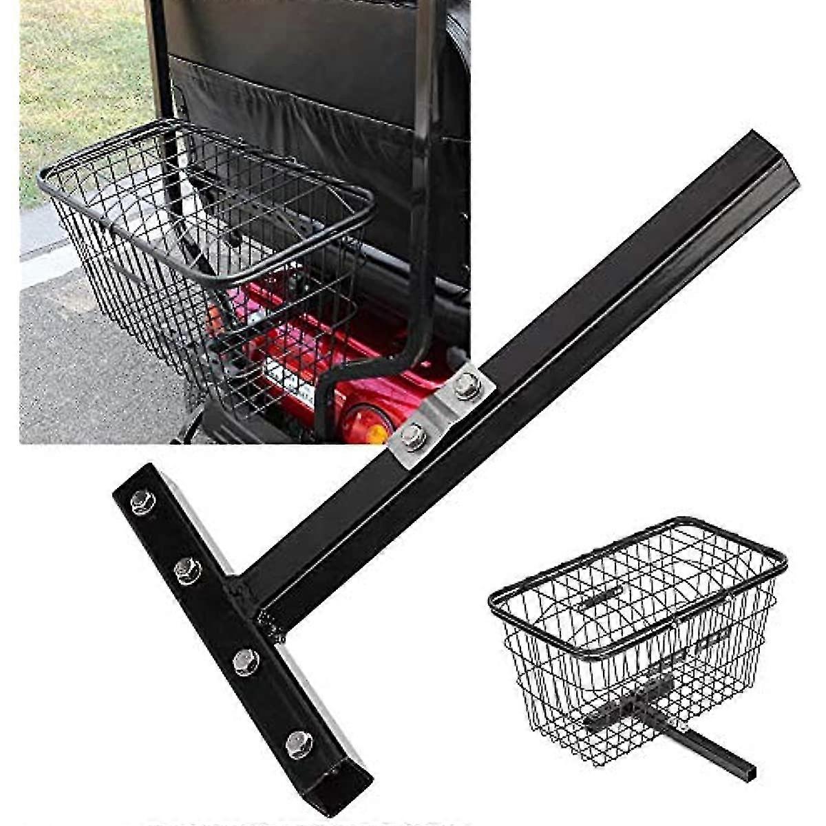 Basket Holder For Mobility Scooter  Mobility Scooter  Rear Basket  Scooter Mounting Bracket  Modification Accessory Replacement